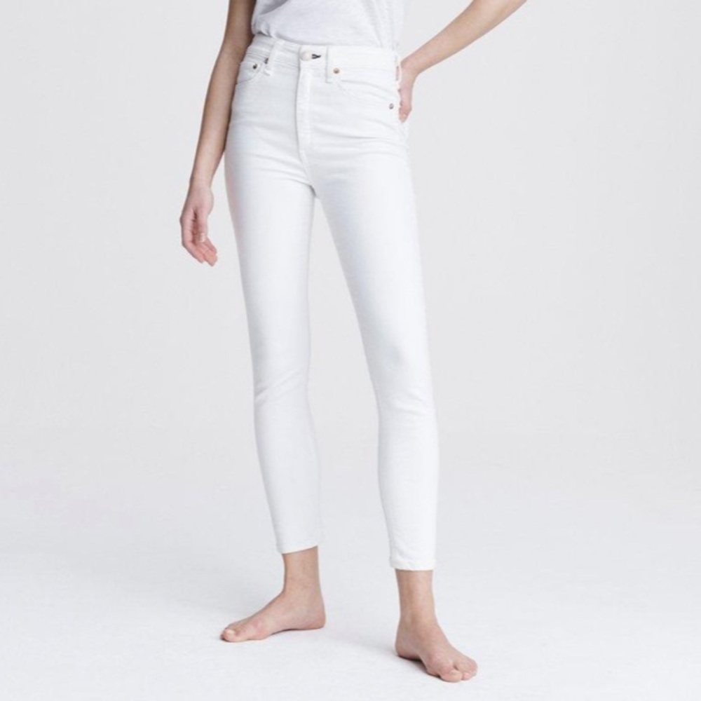 🔥SALE🔥 Rag & Bone White Skinny Jean